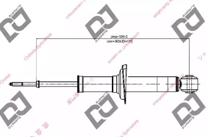 Амортизатор DJ PARTS DS1145HT